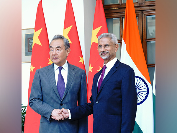 Chinese Foreign Minister Wang Yi and External Affairs Minister Dr S Jaishankar (Photo/X@MEAIndia)