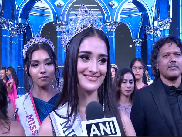 Miss Universe India 2025 Manika Vishwakarma (Image source: ANI)