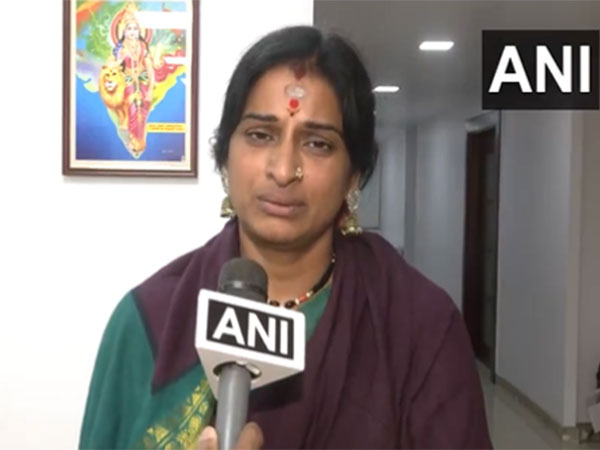 BJP leader Madhavi Latha (Photo: ANI)