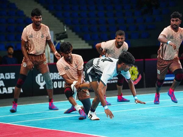 Players in action during Yuva Andhra Championship 2025 clash (Photo: )