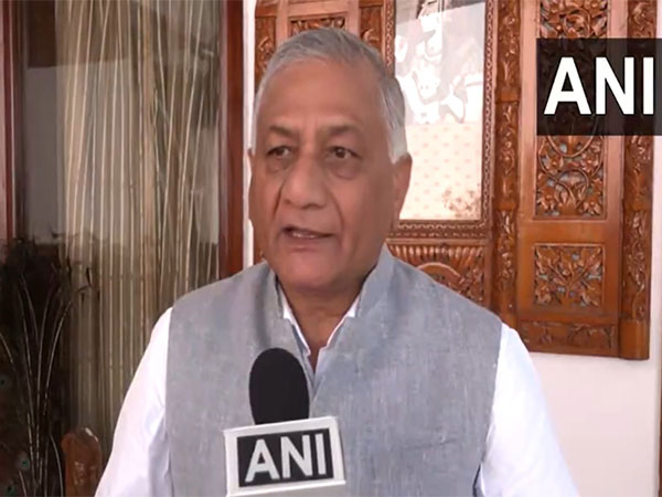 Mizoram Governor General VK Singh (Retired) (File Photo/ANI)