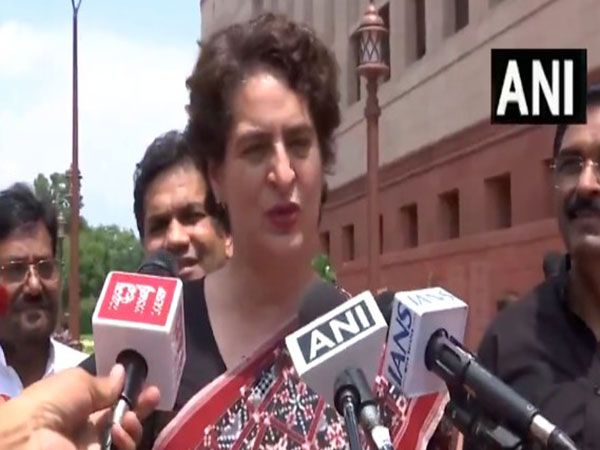  Congress leader Priyanka Gandhi (Photo/ANI)