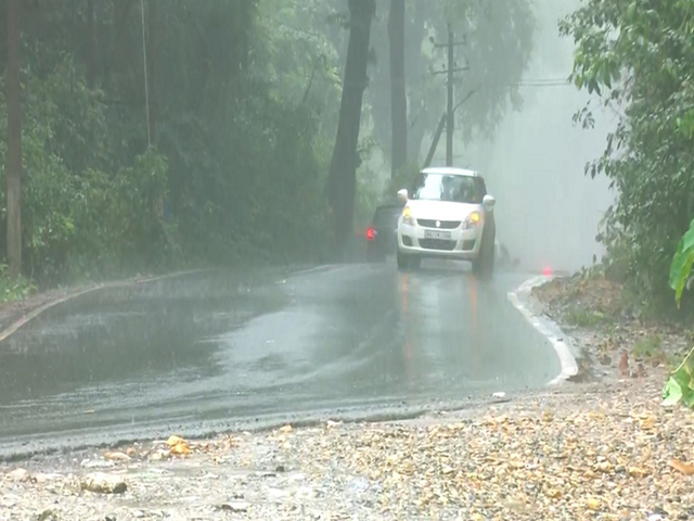 Rain visuals from Dharmasthala area (Photo/ANI)