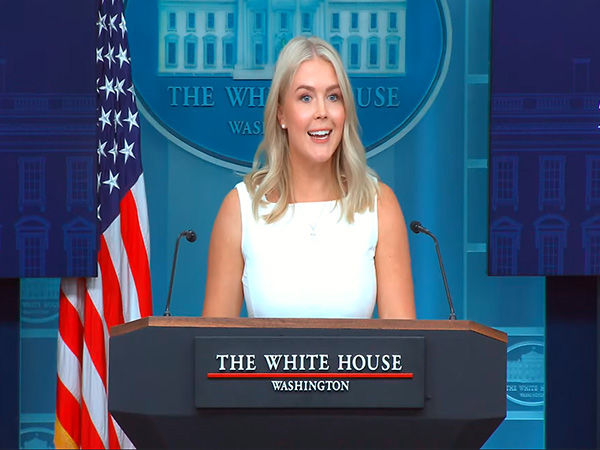 White House Press Secretary, Karoline Leavitt (Image: YouTube@The White House)