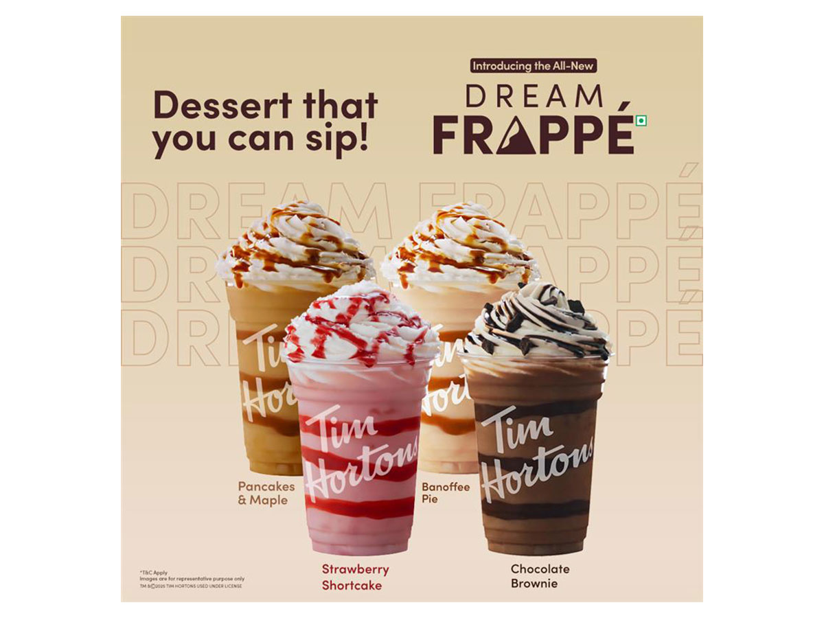 Tim Hortons® Introduces International Dream Frappes in India
