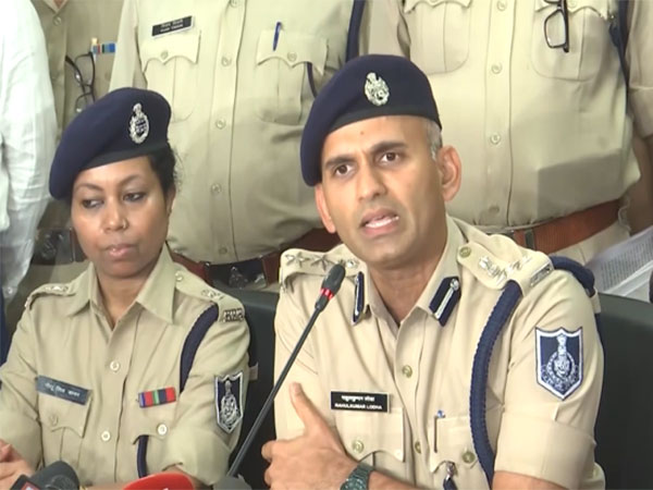 GRP SP Rahul Lodha (Photo/ANI)