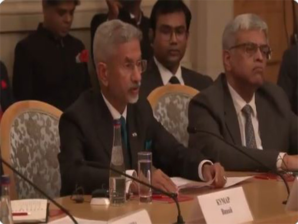 EAM S. Jaishankar addressing the 26th India-Russia IRIGC-TEC session in Moscow (Photo/ANI)