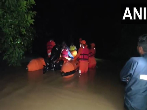 NDRF and locals conduct operation in Desai Creek. (Photo/ANI)