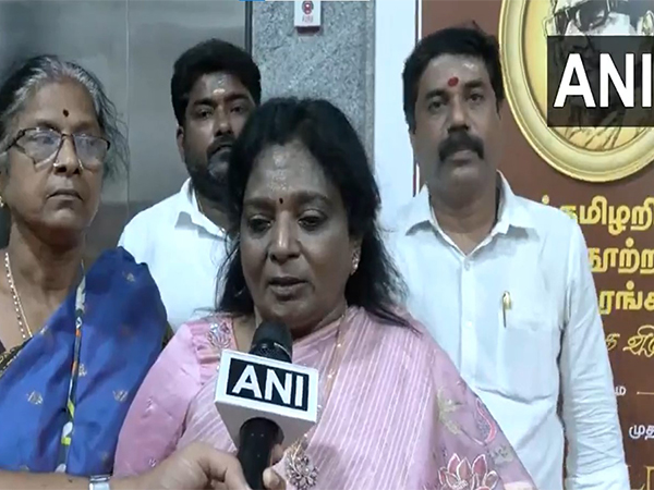 Former Telangana Governor and BJP leader Tamilisai Soundararajan (Photo/ANI)