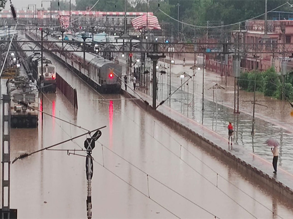Visual from Sawai Madhopur railway station (Photo/ANI)