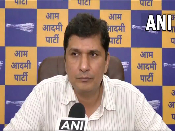 AAP leader Saurabh Bharadwaj (Photo: ANI)