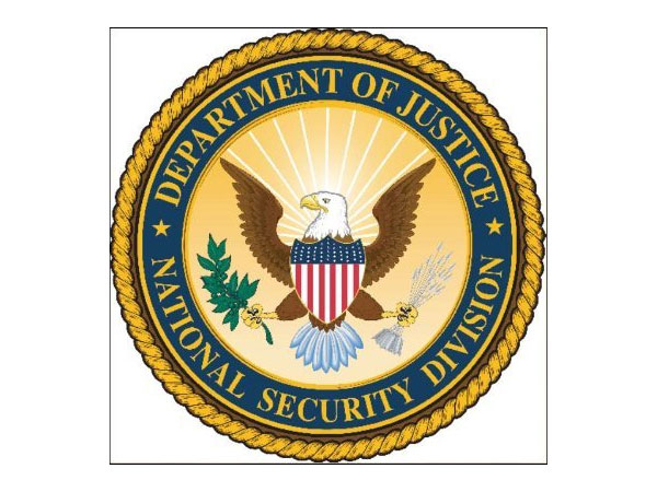 Representative Image (Image credit: X/@DOJNatSec)
