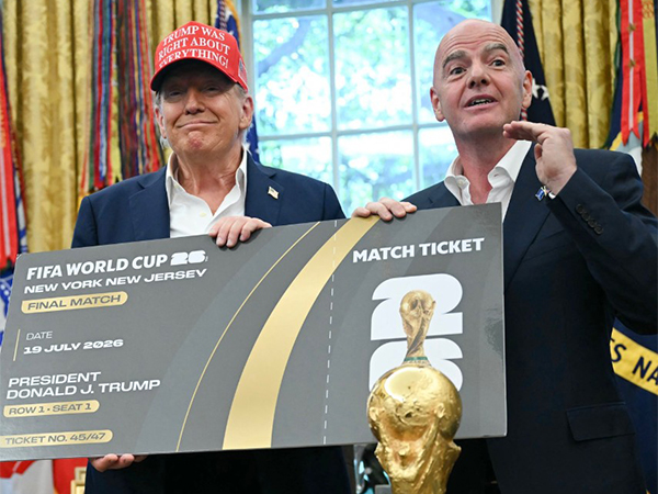 Donald Trump and Gianni Infantino (Photo: Instagram/ @gianni_infantino)