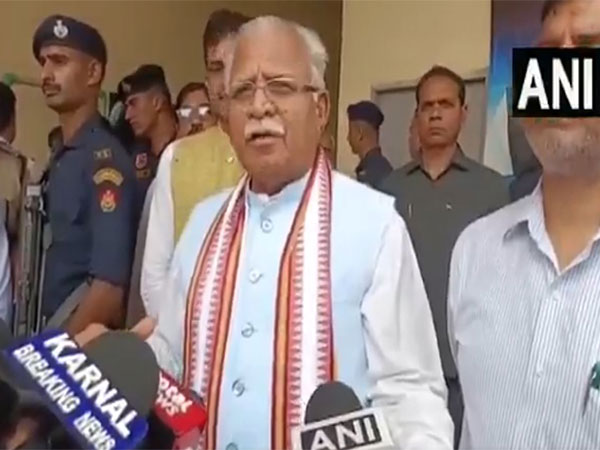 Union Minister Manohar Lal Khattar (Photo/ANI)