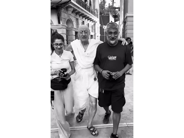 Anupam Kher and Vivek Agnihotri (Photo/Instagram/@anupampkher)
