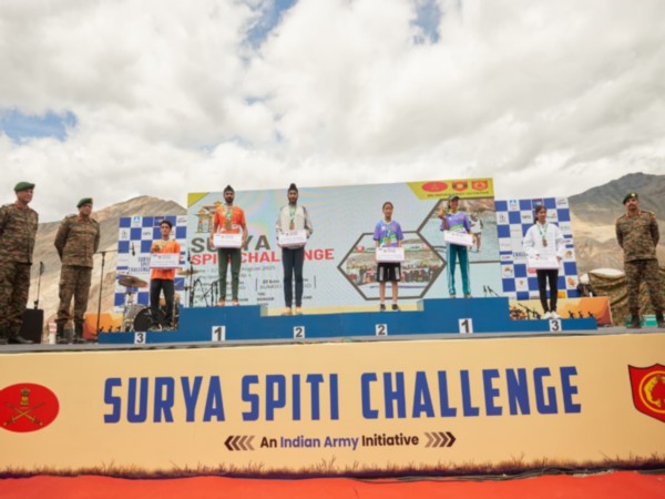 The athletes (Photo:  Press Information Bureau (Defence Wing))