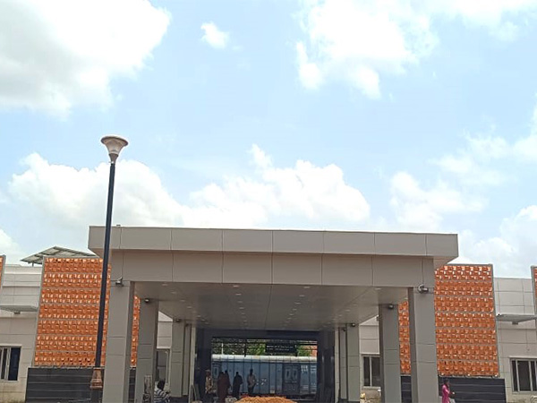 Mahabubabad Railway Station in Telangana undergoing facelift under Amrit Bharat scheme. (Photo/X@kishanreddybjp)