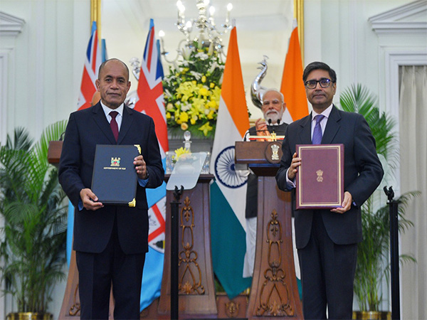 India-Fiji sign MoUs (Photo/X/MEA)