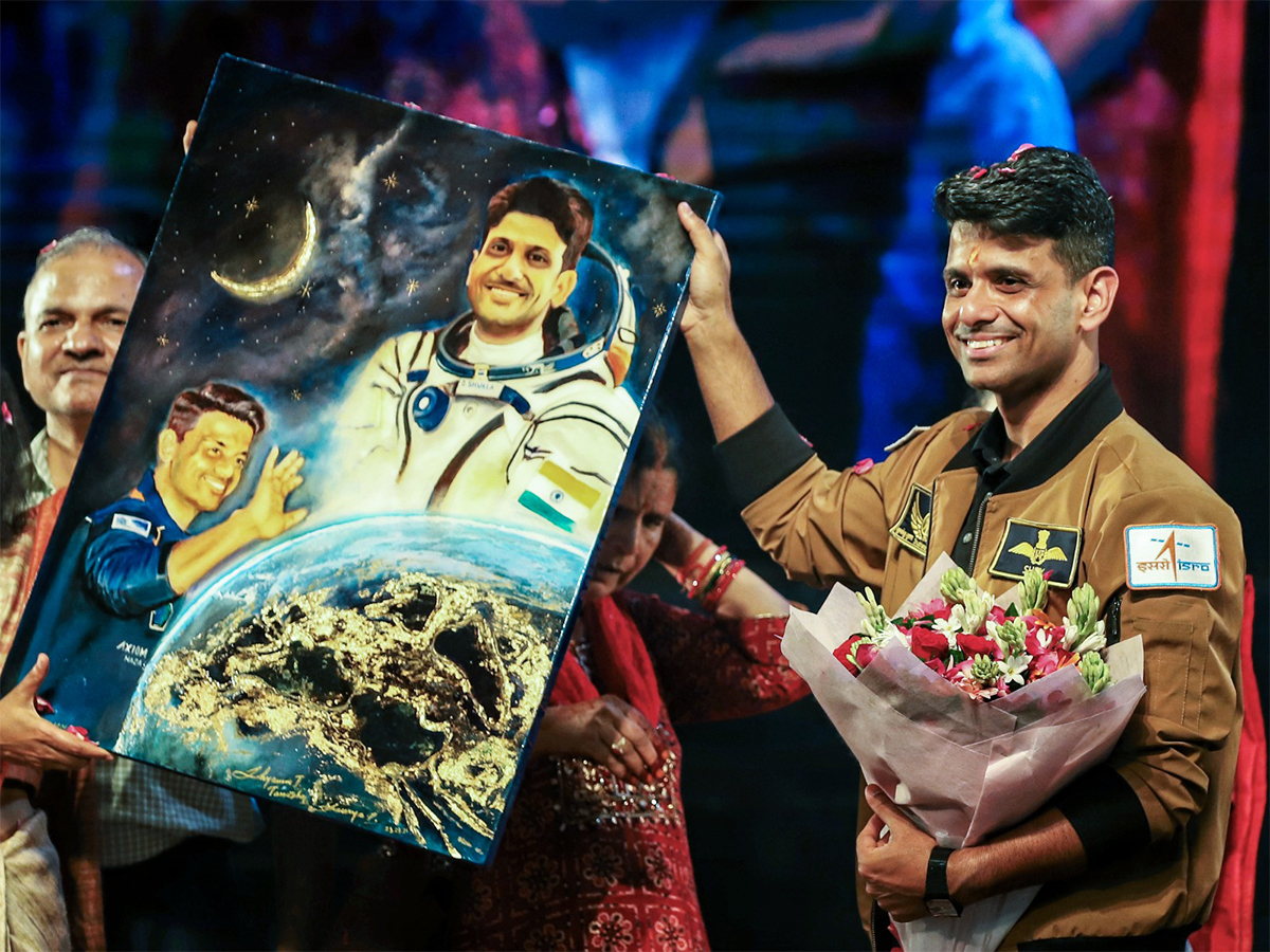 Group Captain Shubanshu Shukla (Photo/ANI)