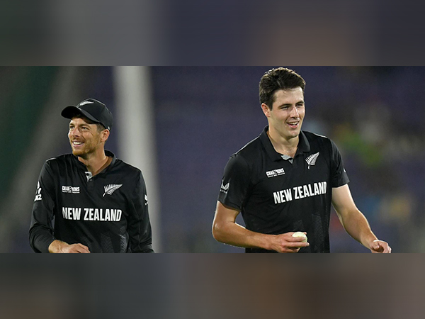 Mitchell Santner and Will O'Rourke (Photo: ICC)