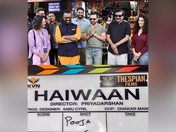 Actor Saiyami Kher on sets of Haiwaan (Photo/Saiyami's team)