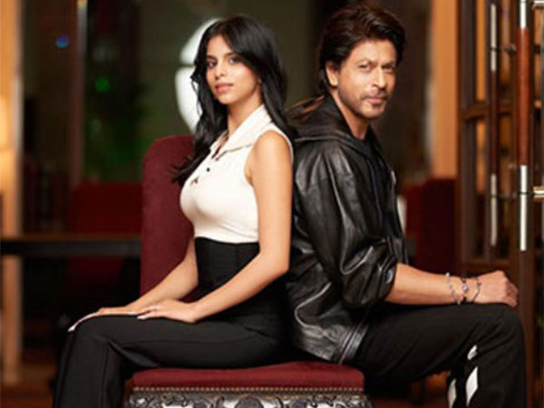 Actor Shah Rukh Khan and his daughter Suhana Khan (Photo/Instagram)