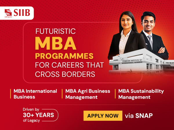 Application Open for Niche MBA Programmes at SIIB, Pune