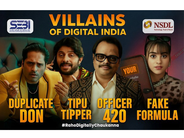 SEBI vs Scam: NSDL Rolls Out Nationwide "Raho Digitally Chaukanna" Campaign to Protect Investors from the Villains of Digital India