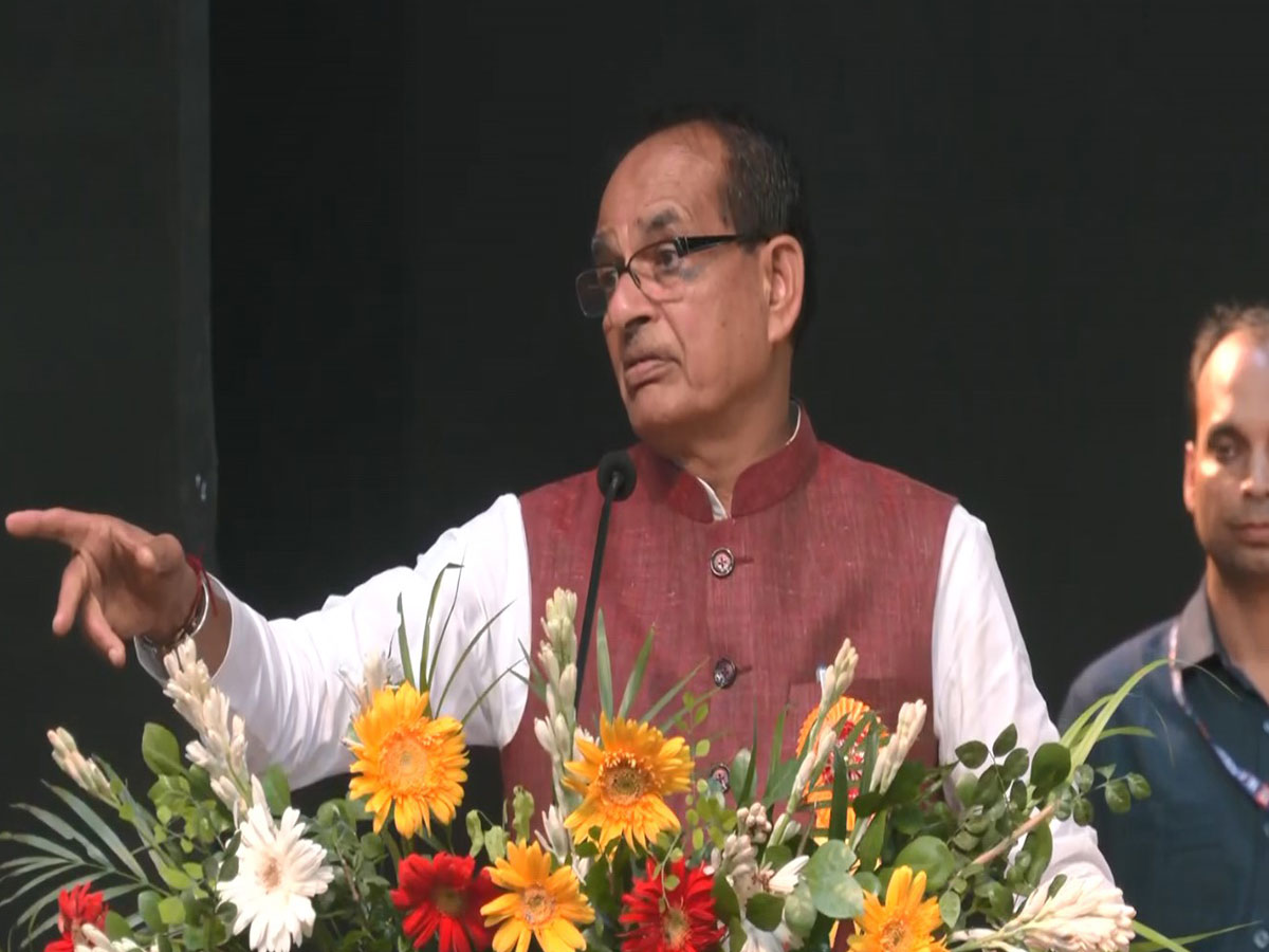 Shivraj Singh Chauhan attends "64th All India Wheat and Barley Research Workers Seminar" in Gwalior today. (Photo/ANI)