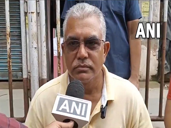 BJP leader Dilip Ghosh (Photo: ANI)