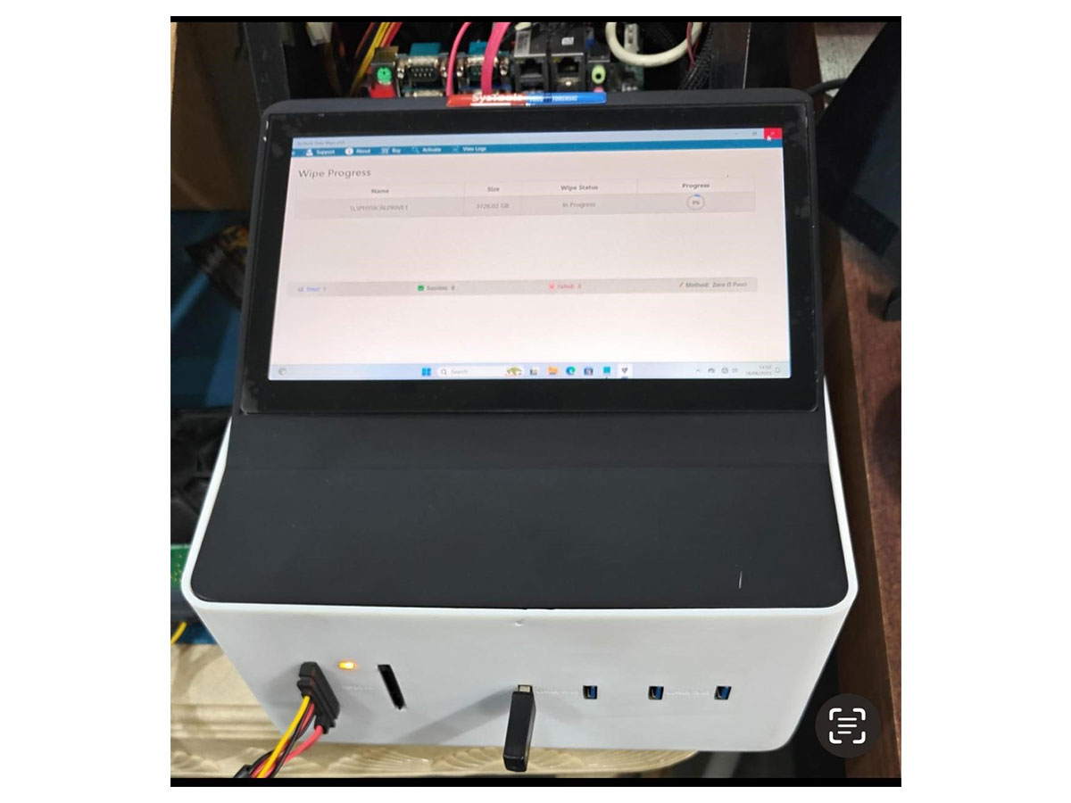 Reliable and Scalable Data Erasure: Made-in-India "SysTools Datawipe" Hardware Solution