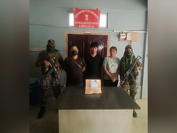 Assam Rifles recovers opium worth Rs 1.25 lakh from Mizoram's Lawngtlai. (Photo/ANI)
