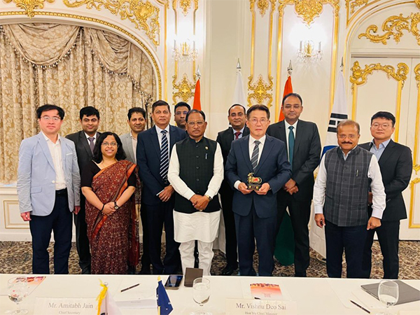 Chhattisgarh CM Vishnu Deo Sai meets ATCA Chairman Lee Jae Jeng and senior officials in Seoul to discuss investment and collaboration opportunities under the state's investor-friendly policy (Image: X/@vishnudsai)