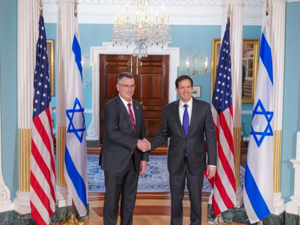 US Secretary Marco Rubio meets Israeli Foreign Minister Gidon Saar (Image: X/@SecRubio)