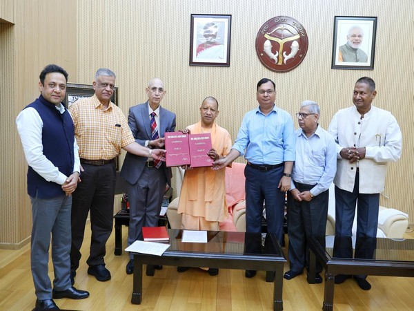 Three member panel submits report in Sambhal violence to CM Yogi Adityanath (Photo: Uttar Pradesh Information Department)