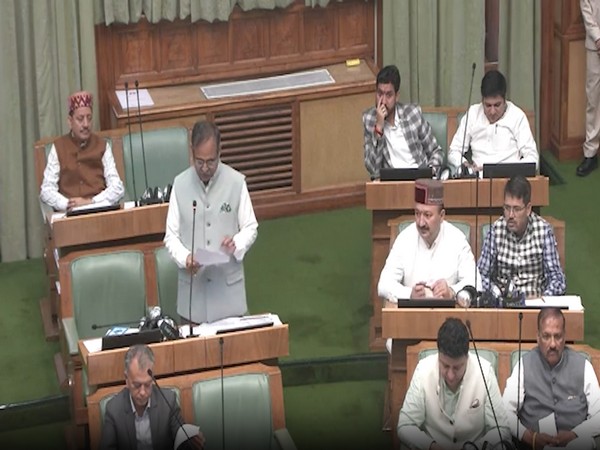 Himachal Pradesh Assembly session on Wednesday (Photo/ANI)