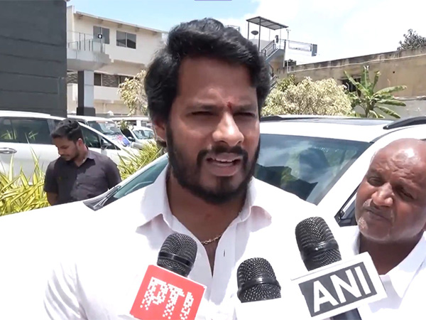 JD (S) leader Nikhil Kumaraswamy (Photo/ANI) 