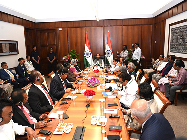 Lok Sabha speaker Om Birla meets Sri Lankan parliamentary delegation (Photo/X@ombirlakota)