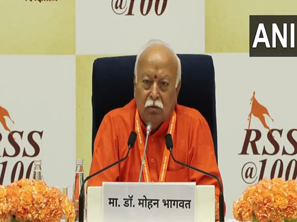 RSS chief Mohan Bhagwat (Photo/ANI)