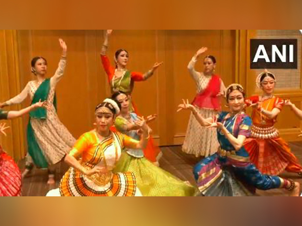 Japanese artists rehearse cultural performances in Tokyo ahead of PM Narendra Modi's visit (Photo/ANI)
