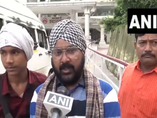 Devotee named Sushil Singh (Photo/ANI)
