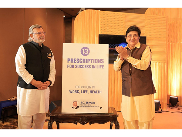 Ozone Pharmaceuticals CMD launches his latest book 13 Prescriptions for Success in Life