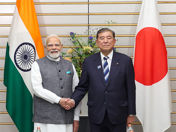 Prime Minister Narendra Modi with Japanese Prime Minister Ishiba Shigeru (Image: X/@narendramodi)