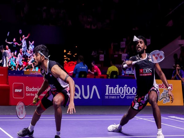 India's men's doubles pair of Satwiksairaj Rankireddy and Chirag Shetty (Photo: BWF/Badminton Photo)