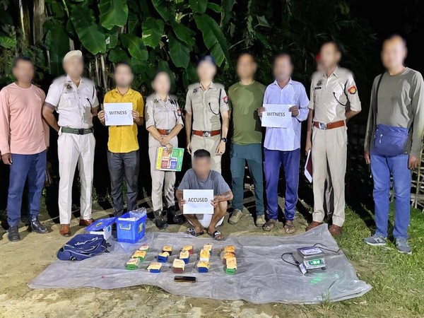 Assam Rifles seizes heroin worth Rs 1.22cr in Assam's Cachar (Photo: Assam Rifles)
