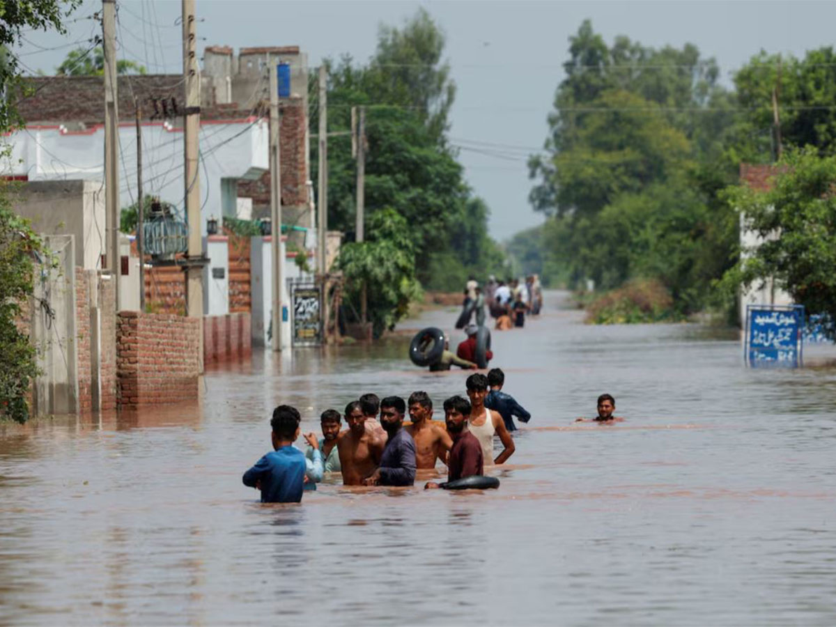 Floods in Pakistan's Punjab (Photo/Reuters)