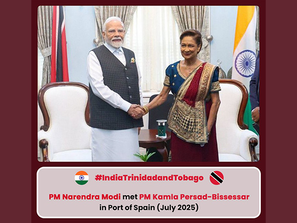 External Affairs Minister S Jaishankar shares an old image of Prime Minister Narendra Modi's meeting with Trinidad and Tobago Prime Minister Kamla Persad-Bissessar (Image: X@DrSJaishankar)
