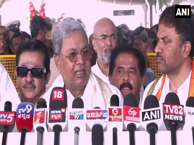 Karnataka Chief Minister Siddaramaiah. (Photo/ANI)
