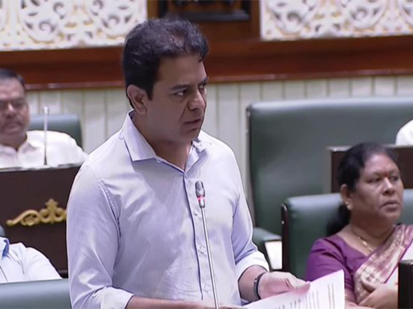 BRS working president KT Rama Rao (Photo/ANI)