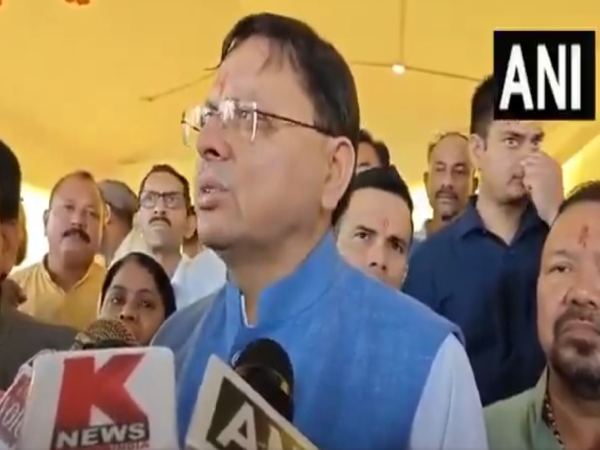 Uttarakhand CM Pushkar Singh Dhami. (Photo/ANI)